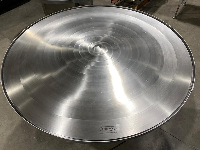 2021 Unipack Drehtisch in Edelstahl DTV 1200 - DTV 1400