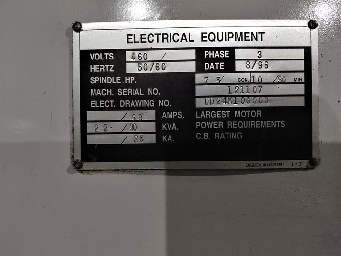 Used 1996 Mazak HTC400