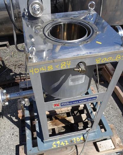 Used Mixer, High Shear, 5 HP, S/st, Batch, Tokushu Kika Kogyo #S742704