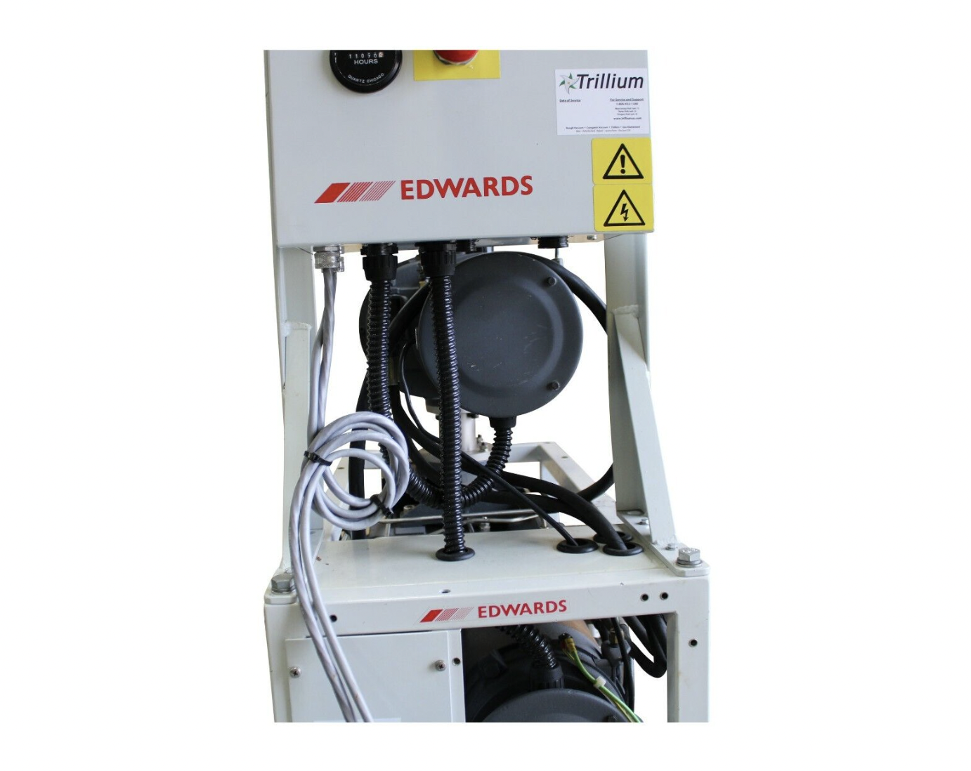 Used EDWARDS WATER COOLER MOTOR D 112M AND D 90L WITH HOFFMAN CONTROL UNIT