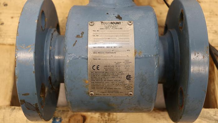 Used Rosemount 2" 8705TSA020C1W0N004 Magnetic Flow Tube #44479