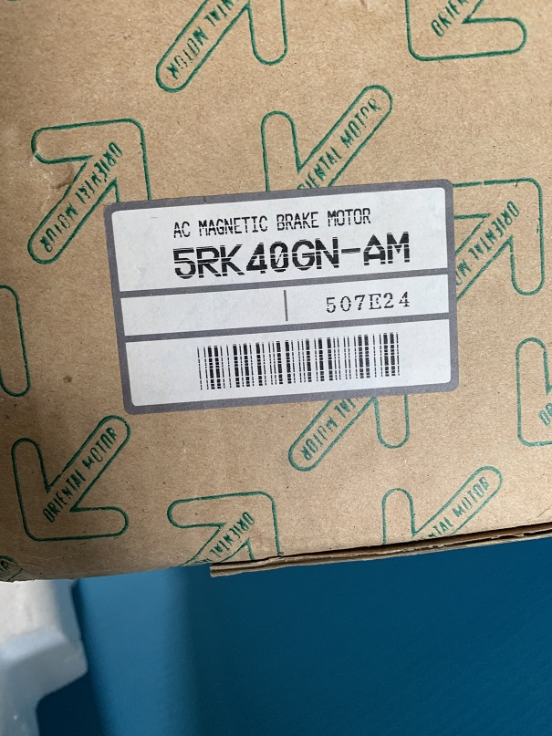 Used Oriental Motor AC Magnetic Brake Motor 5RK40GN-AM