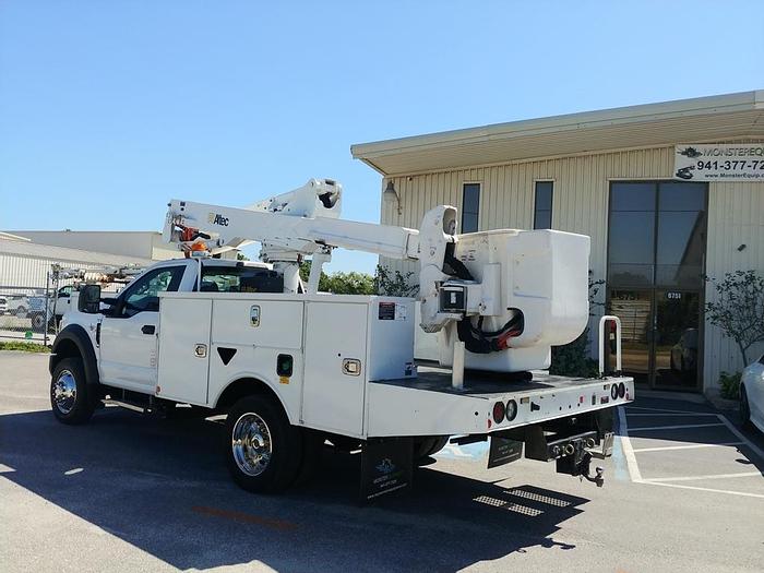 Used Altec AT37G 42ft Bucket Boom on 2018 Ford F550 Reg Cab Utility Truck - 75432