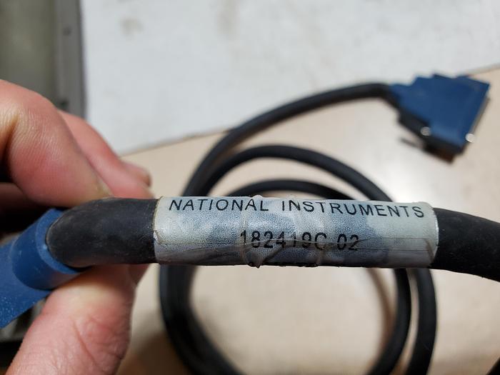 Used National Instruments NI 182419C-02 Shielded Cable, 2m, 68-Pin