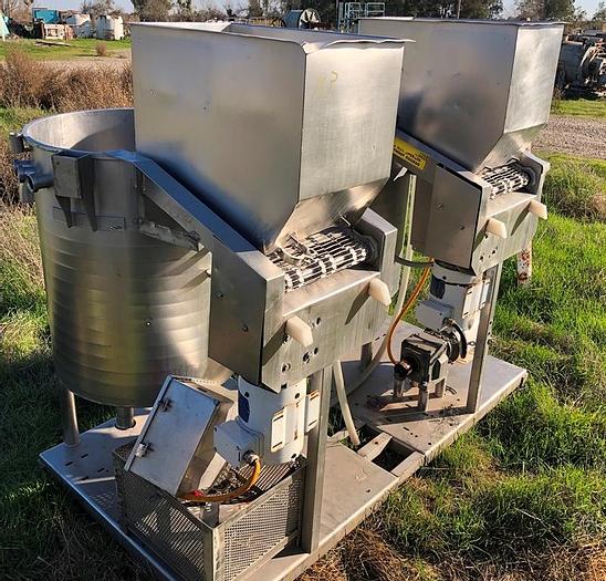 Used Breader, Batter Applicator, Dual Tank, 50 Gallon, Stein #S743563