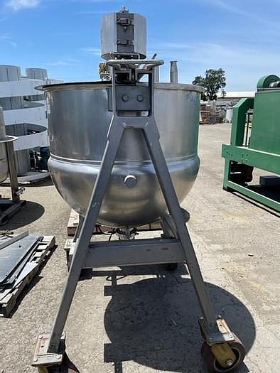 Used 125 GALLON DOUBLE MOTION KETTLE - S/S - JACKETED