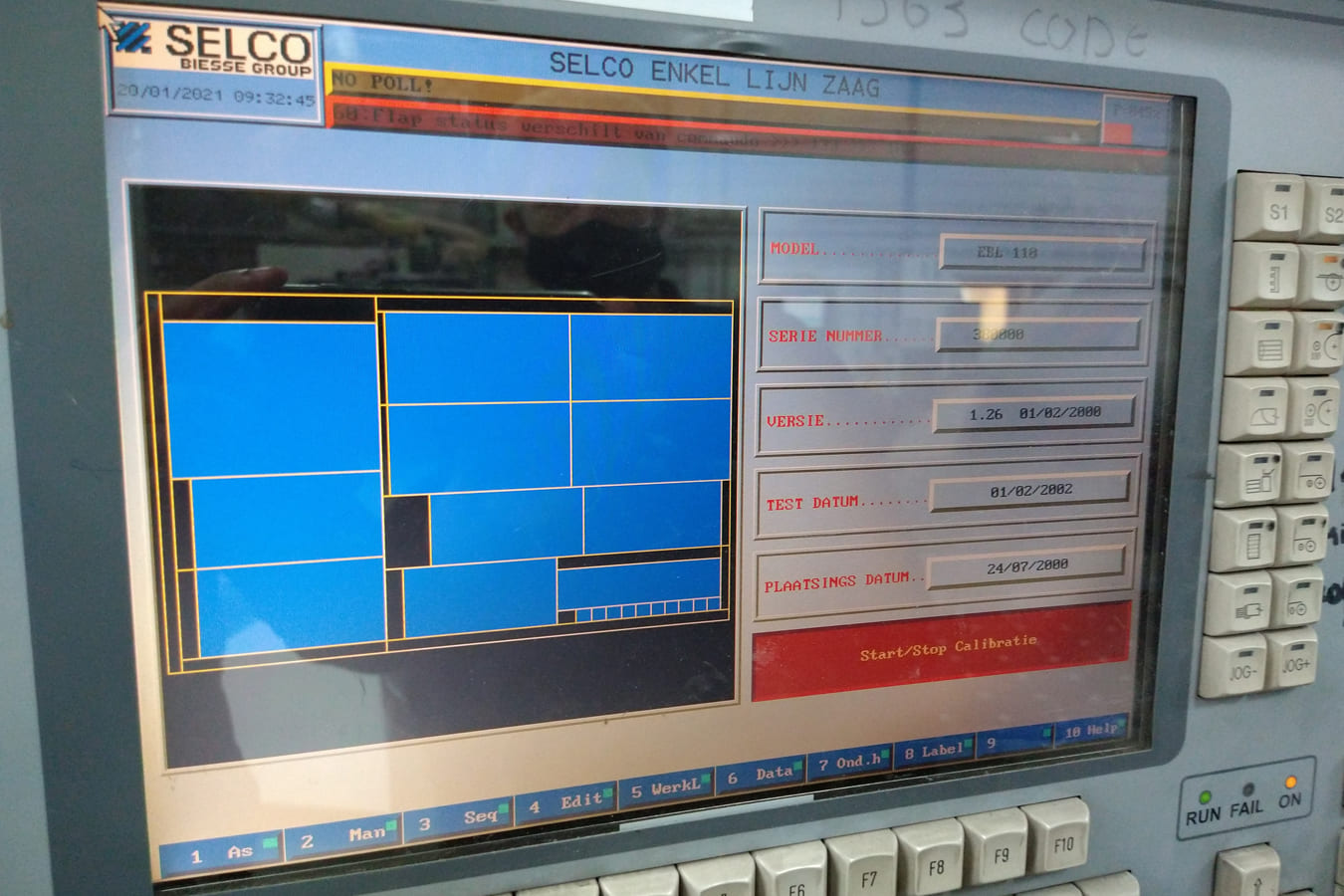 Used SELCO EB 110 L - 2000