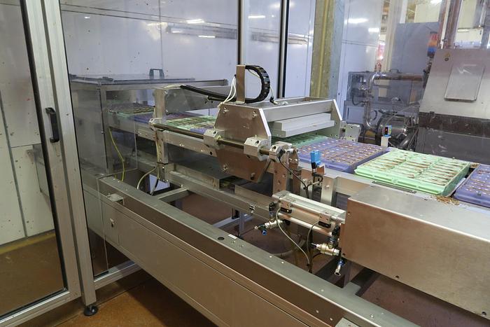 Used Aasted Frozen Cone Chocolate Moulding Line