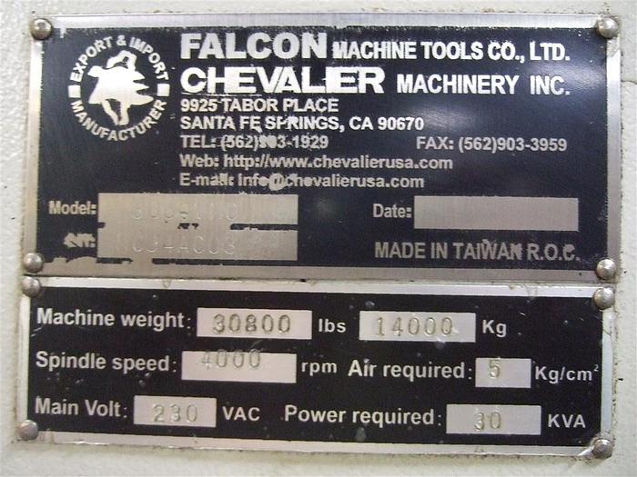 Used 2006 Chevalier 3060VMC,