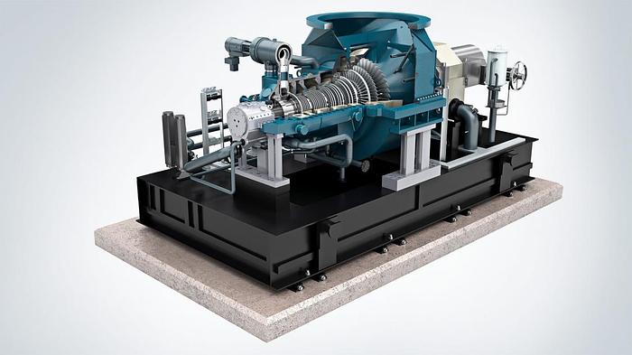 30.0 MW 2015 Siemens SST 400 Steam Turbine