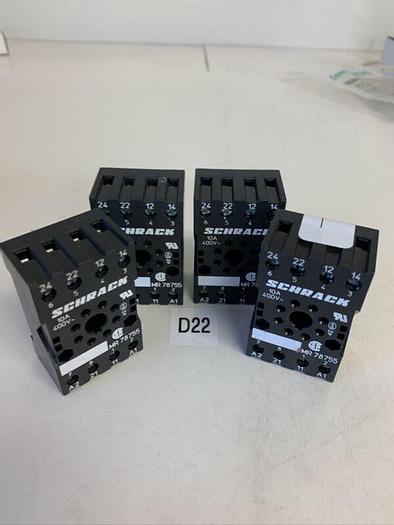 SCHRACK MR 78755 (NEW NO BOX) LOT OF 4 FAST SHIPPING!