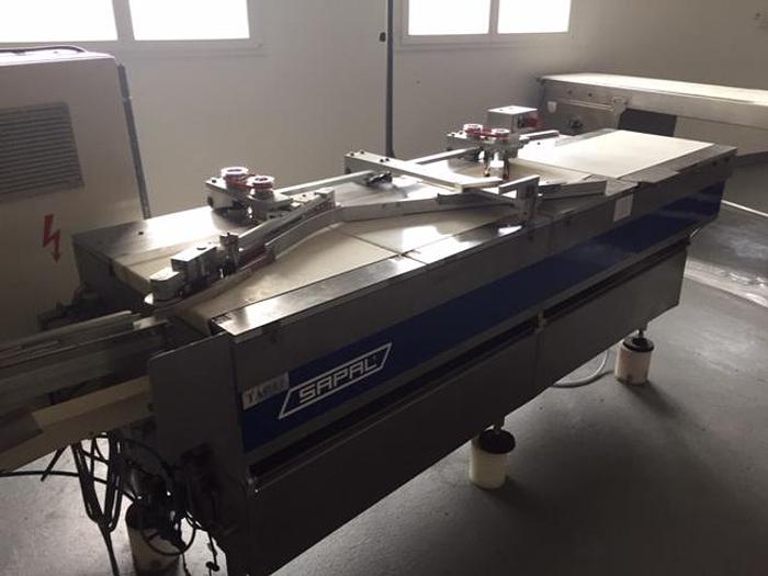 Used Sapal Bi-b fold wrappers with ASA feeders