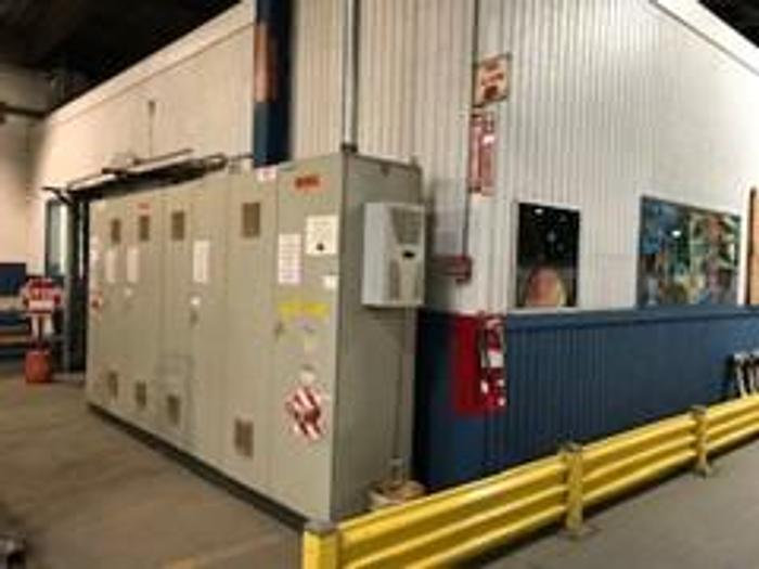 Used Tamglass Tempering Line with Armetech Laminating Line & Bilco Cutting Line Model: 3-Z CBHF