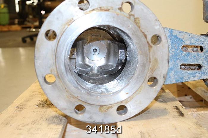 Used Neles Jamesbury R23CBOCCJDV 4" V-Ball Control Valve #34185