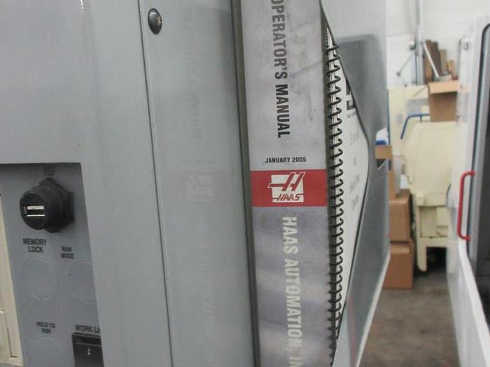 Used 2005 HAAS VM-3 CNC Vertical Machining Center w 24+1 Side Mount Tool Changer, Haas Probing System w Tool Presetter & Part Probe