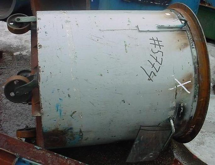 Used 125 GALLON PORTABLE MIX TANK – C/S – 35.75 in. DIA. X 38 in