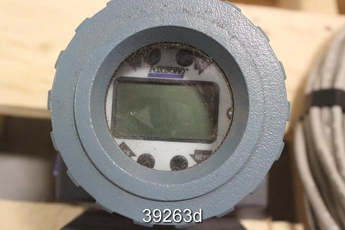 Used Foxboro 83F Flanged Vortex Flowmeter with Readout Display Module, 83F-D01S2SSRJ-G #39263