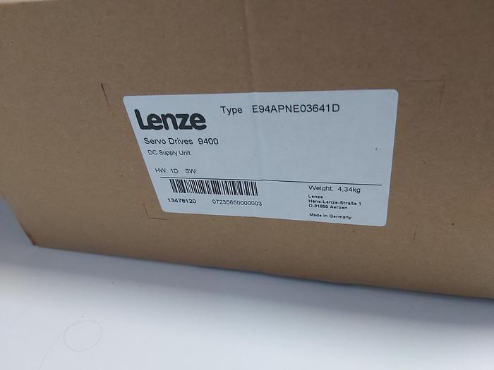 Servo Drives 9400, inkl. Aufnahmeplatte, original verpackt, E94APNE0364, Lenze neu