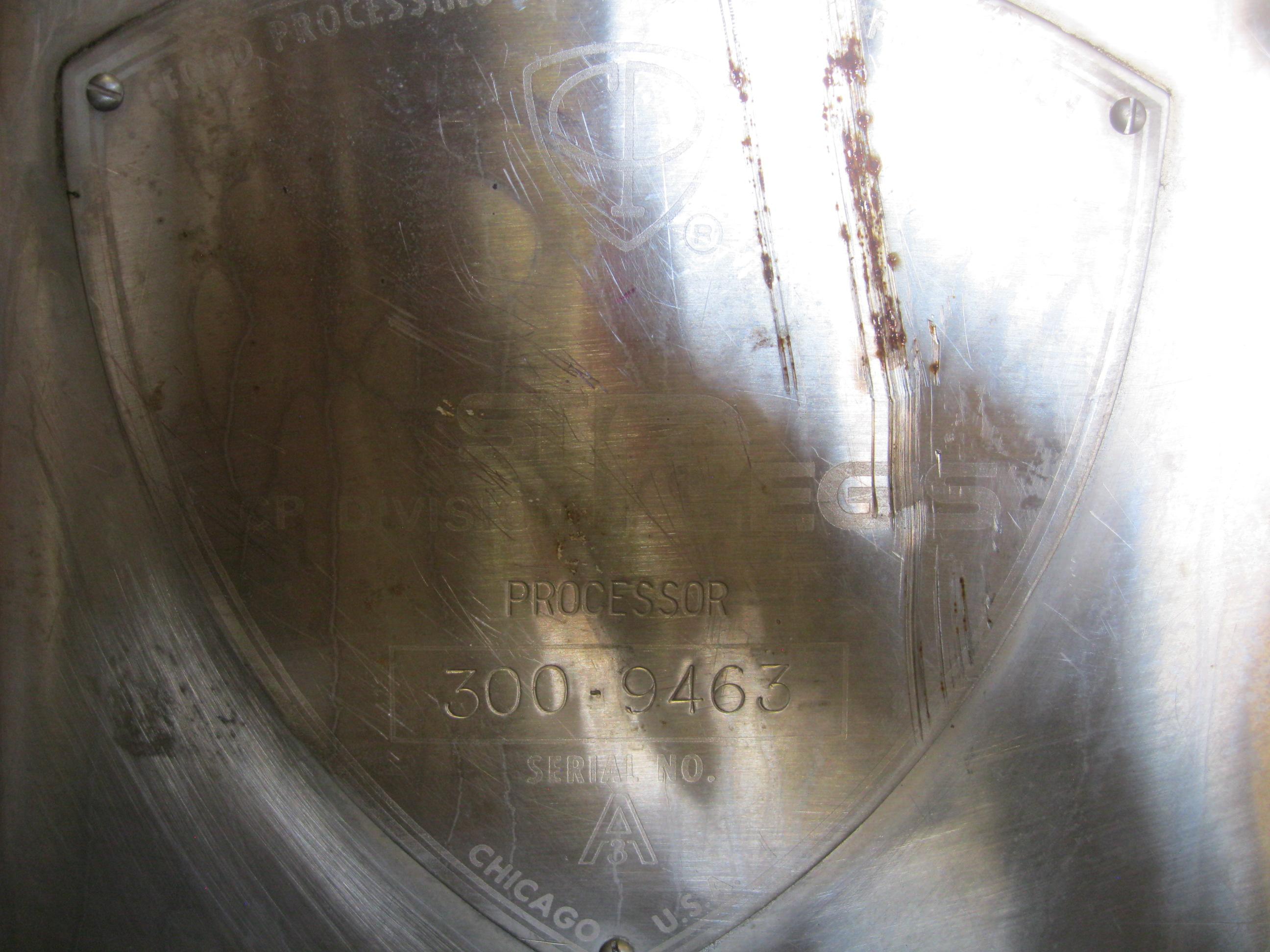 Refurbished 300 GALLON VERTICAL PROCESSOR