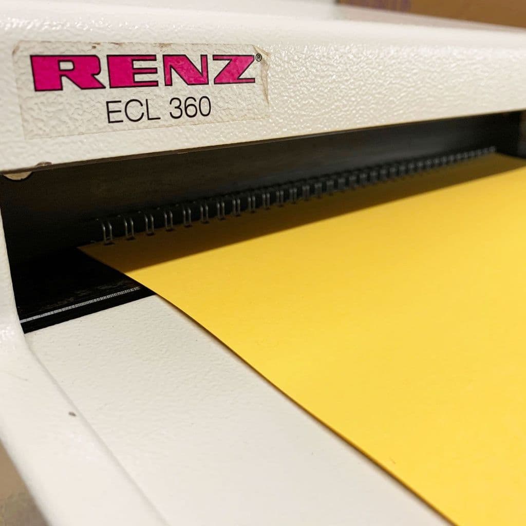 Used Renz ECL-360 Electric Wire Binder Closer-4649