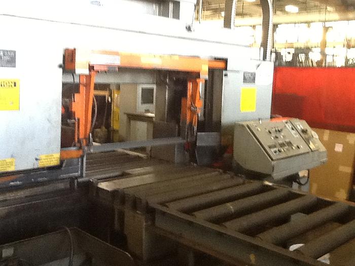 Used 1995 H.E.M. H160XLM-DC DUAL COLUMN LARGE CAPACITY BAND SAW