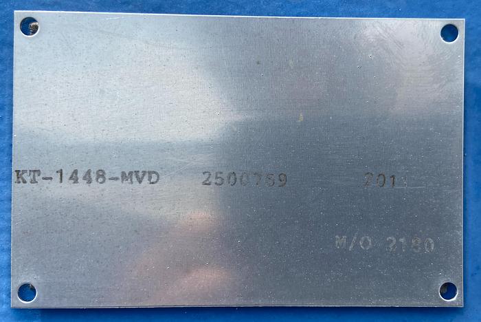 Used 2011 Kemtron Technologies, Inc. 1448