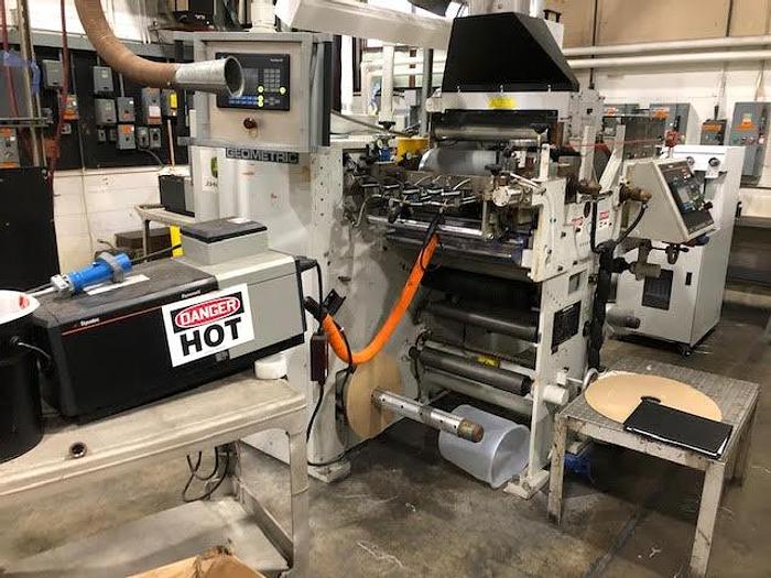 Used 20" GEOMETRIC HOT MELT COATER 30" OD