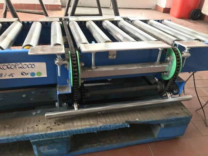 Gebraucht OVERBECK Rollenbahnumsetzer Umsetzer Förderbahnumsetzer