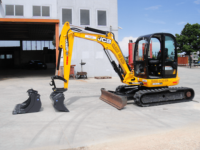 Used JCB 8055 ZTS Mini Excavator 2010