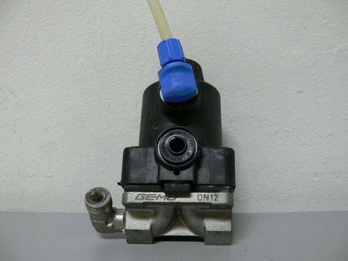 Used Lot of 3 - Gemu 615/12/D PST. 5, 90 Grad C Diaphragm Valves