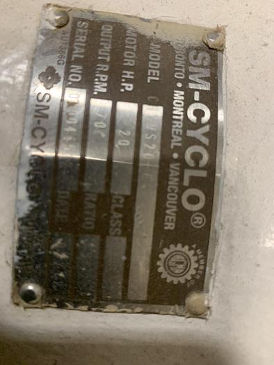 Used SHRED TECH DUAL SHAFT 20HP SHREDDER WITH CONVEYOR