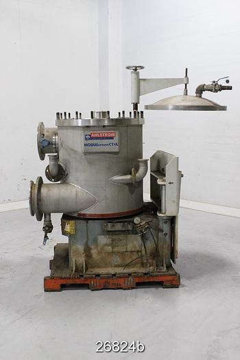 Used Ahlstrom MODUSCREEN CT4L Ahlstrom Moduscreen Ct4L Knotter Screen, 900Rpm, C Rotor #26824