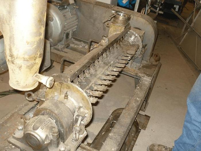 Used 8" x 29" HOSOKAWA BEPEX TURBULIZER – MODEL TCX-8 – S/S