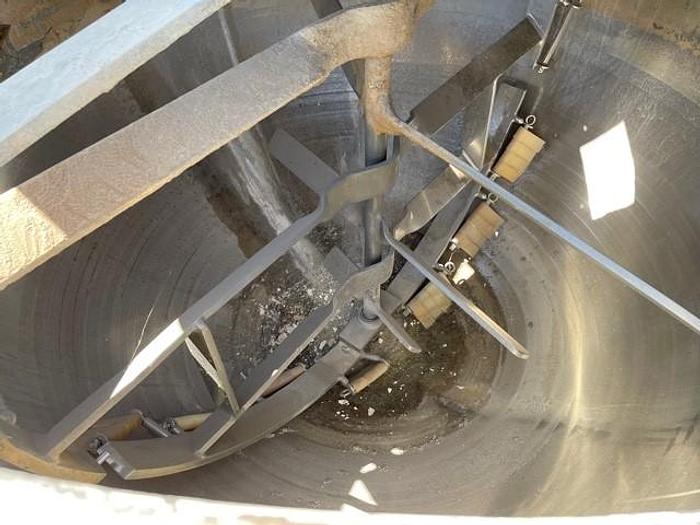 Used 500 Gallon Hamilton Stainless Steel Jacketed Mix Kettle