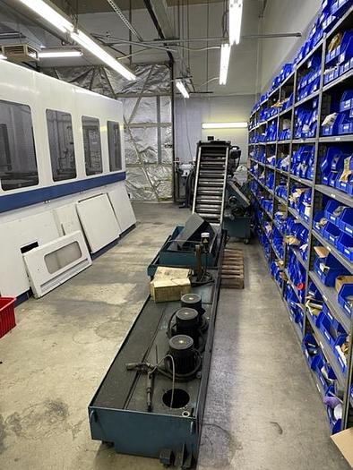 Used 1999 Mori Seiki MH-500 CNC Horizonatal Machining Center 12 Station Pallet Pool