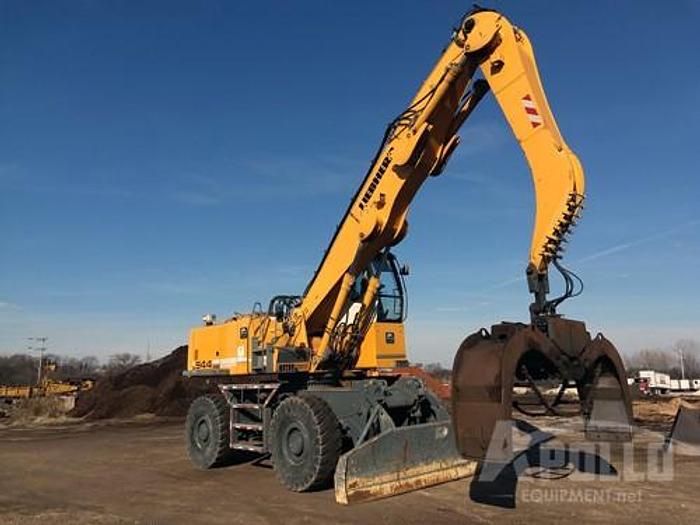 Used 2011 Liebherr 944 Crawler Excavator with Log Grapple