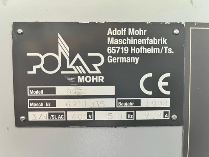 Utilisé 1998 POLAR 92E