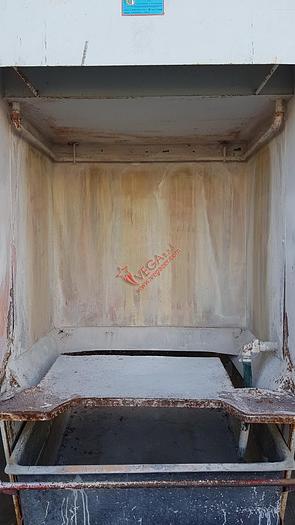 Used Water film Spray Booth GIARETTA