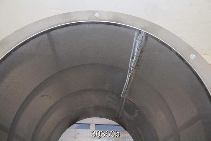 Unused FKC RST-S630X3000L Rotary Screen Thickener Basket #30360