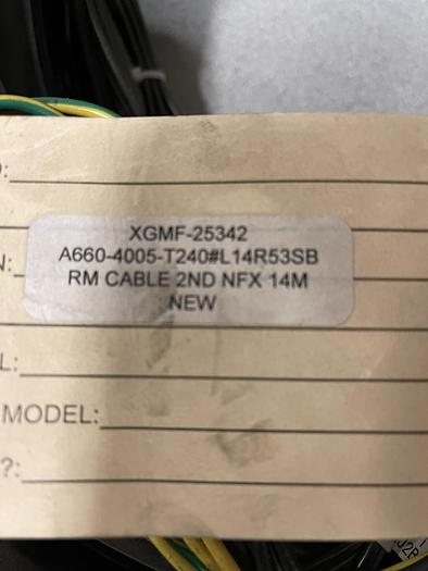 Used FANUC RM4 ROBOT CABLE A660-4005-T240#L14R53SB 14 METERS