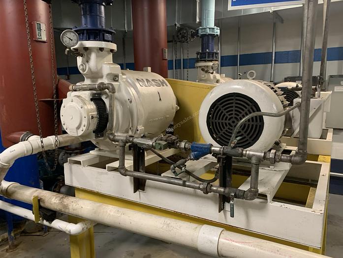 Used Nash 60 HP Vacuum Pump