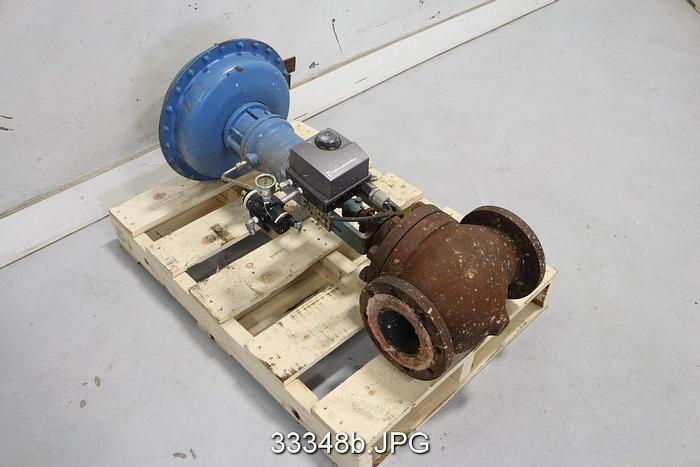 Used Neles Jamesbury G110NGC32E48A 4" Control Steam Valve #33348