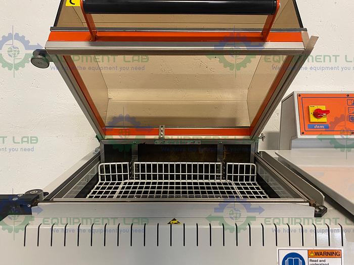 Used Clamco Dempack H18S Shrink Wrapping Machine - Single Step Seal,Trim, & Shrink