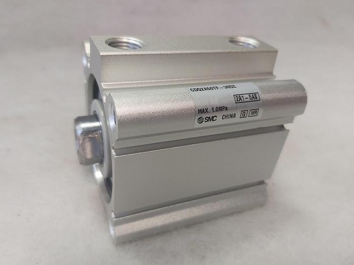 2 Stück Pneumatikzylinder, doppelt wirkend, Hub 30mm, CDQ2A50TF-30DZ, SMC,  neu
