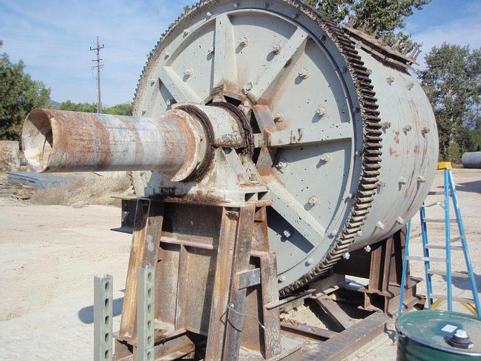 Used Mill, Ball, 7' x 5 1/2', 100 HP, Skid Mounted, Steel Liners #C740611