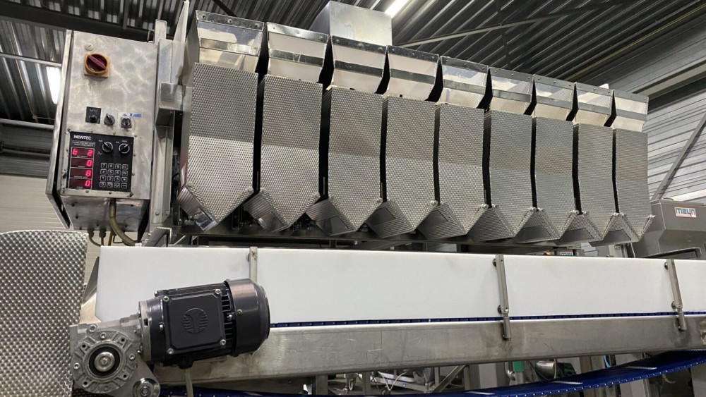 Used Newtec weighing line