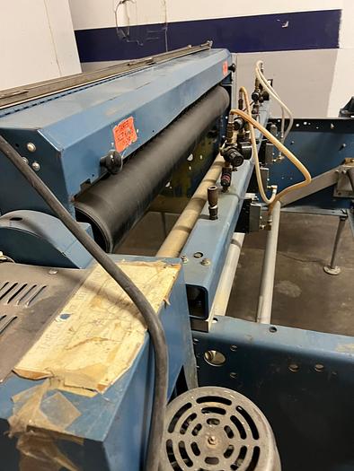 Used 60" ROSENTHAL SHEETER MODEL WA-S-5-HUBUBAAA-24 W/ SCORE SLITTING - PENDING SALE