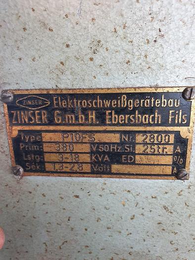 Gebruikt Zinser P10FS