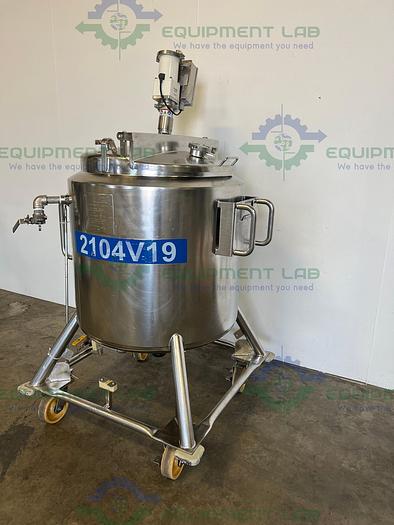 Used DCI  200 Liter Stainless Steel Jacketed Mixing Tank w/ PharMix Agitator