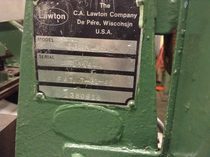 Used LAWTON SINGLE ROLL TISSUE WRAPPER MODEL OBRX-RH - PENDING SALE